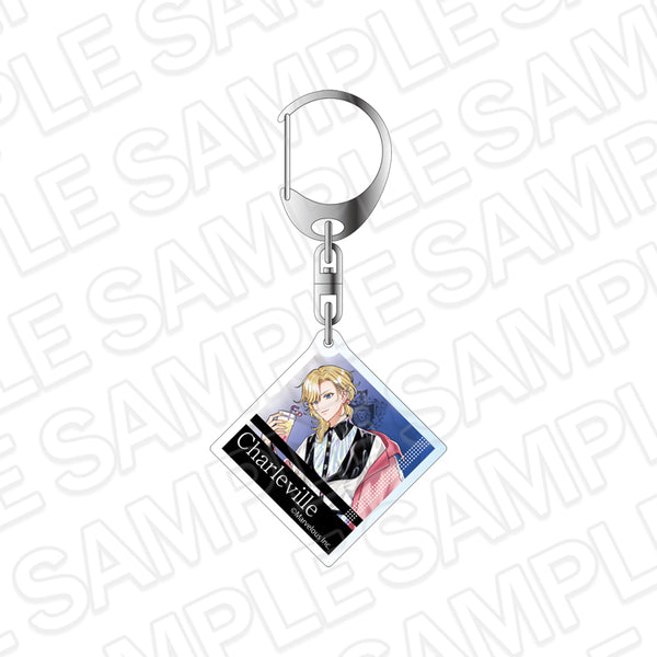 "1000 Gunmen: Rhodoknight" Acrylic Keychain - Charleville (Future × Crush Ver.)