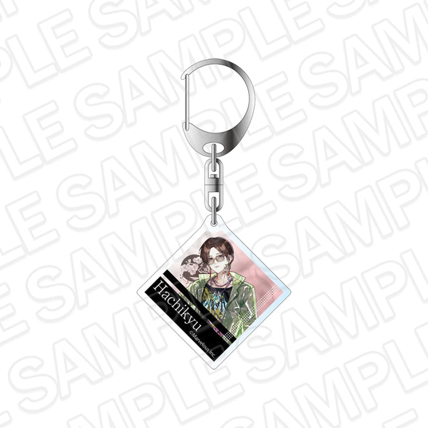 "1000 Gunmen: Rhodoknight" Acrylic Keychain - Hachiku Future × Crush Ver.