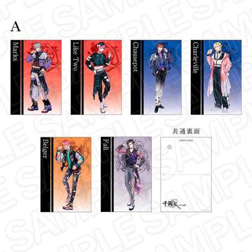 "Thousand Gunmen: Rhodoknight" Postcard Set - A Future × Crush Ver.