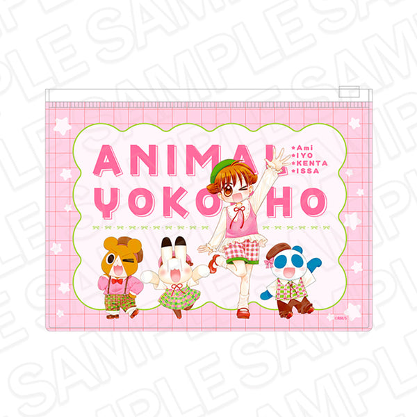 "Animal Yokocho" Clear Pouch