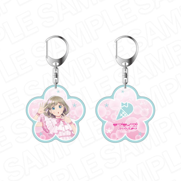 『ラブライブ!スーパースター!!』両面キーホルダー 唐 可可 笑顔のPromise ver.