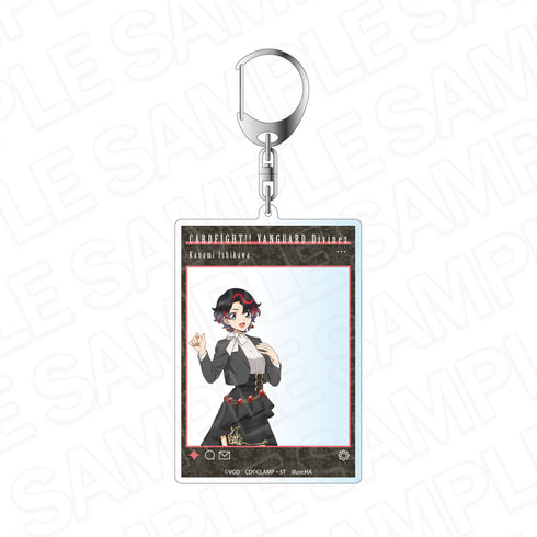 "Cardfight!! Vanguard: Divinez - The Phantom Star War" Social Media-Style Acrylic Keychain: Kanami Ishikawa (New Victorian Ver.)