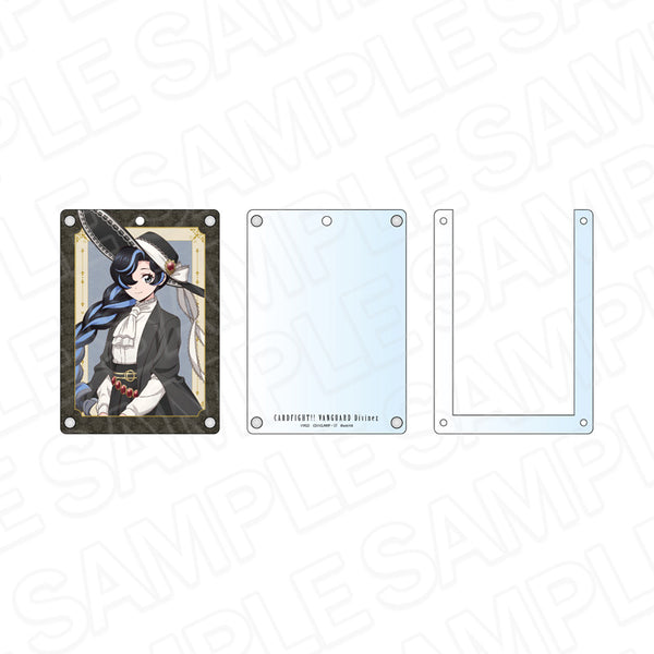 "Cardfight!! Vanguard: Divinez - The Phantom Star War" Acrylic Pass Case: Kurumi Ishikawa (New Victorian Ver.)
