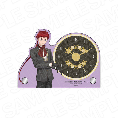 "Cardfight!! Vanguard Divinez: The Phantom Star War" Mini Acrylic Clock - Ryuga Fushimi (New Victorian Ver.)