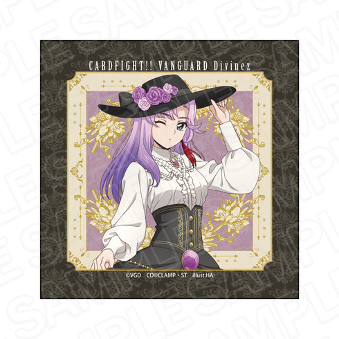 "Cardfight!! Vanguard: Divinez - The Battle of the Phantom True Stars" Microfiber Towel: Nao Inabe (New Victorian Ver.)