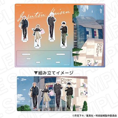 『呪術廻戦5周年』アクリルジオラマ shopping ver.