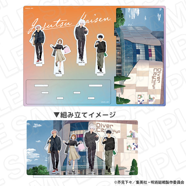 『呪術廻戦5周年』アクリルジオラマ shopping ver.