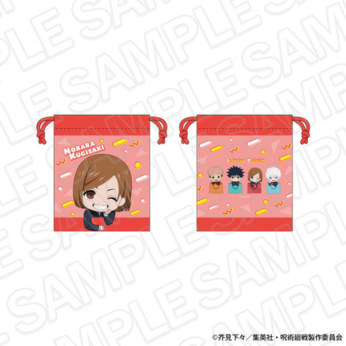 『呪術廻戦5周年』巾着 釘崎野薔薇 shopping ミニキャラ ver.