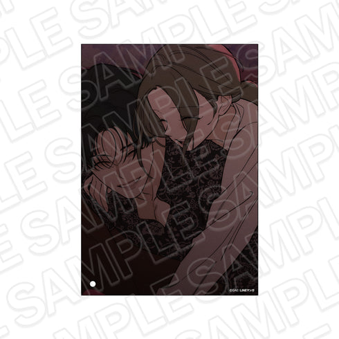 《为凋零的花儿流泪》迷你丙烯画 C