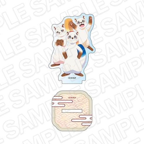 "The Kusunoki Residence with God's Garden" Mini Acrylic Stand: Seri, Trika, and Utsugi
