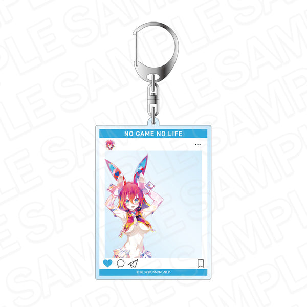 『ノーゲーム・ノーライフ』SNS風アクリルキーホルダー PALE TONE series ステファニー・ドーラ サイバーバニー ver.