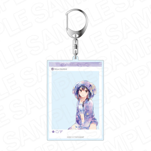 『Fate/kaleid liner プリズマ☆イリヤ Licht 名前の無い少女』SNS風アクリルキーホルダー PALE TONE series 美遊 パジャマ ver.