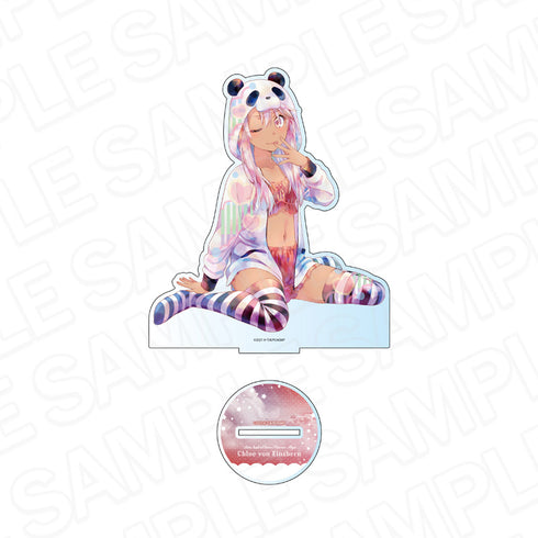『Fate/kaleid liner プリズマ☆イリヤ Licht 名前の無い少女』デカアクリルスタンド PALE TONE series クロエ パジャマ ver.