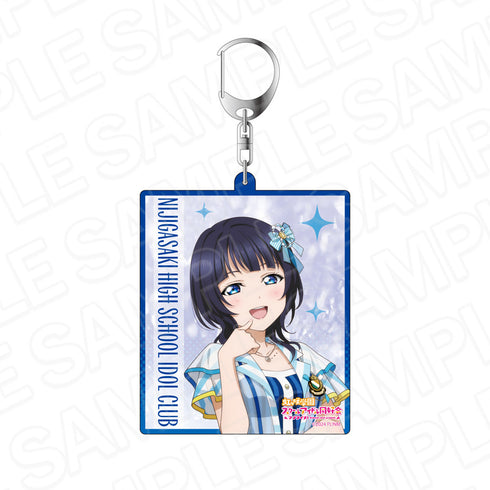 『ラブライブ!虹ヶ咲学園スクールアイドル同好会』デカキーホルダー 朝香果林 4thライブ ソロ衣装ver.