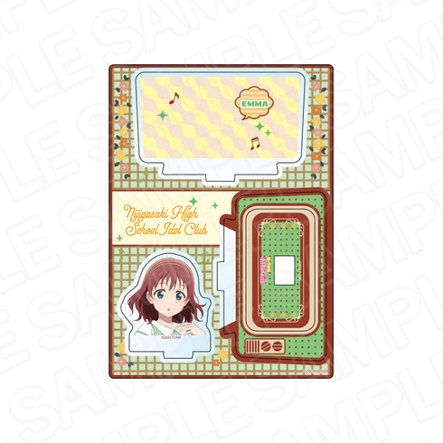 《Love Live! 虹咲学园校园偶像同好会》多层亚克力立牌 艾玛·维尔德 虹咲复古版