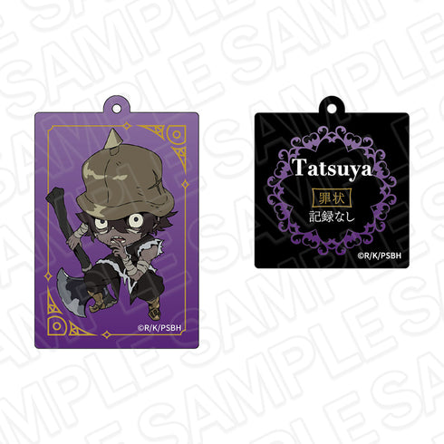 "Execution of the Hero: Prison Records of Punishment Hero Squad 9004" Wire Keychain - Tatsuya