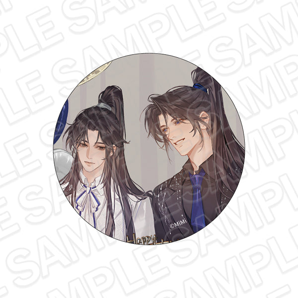 "Er Ha and His White Cat Master" Decal Patch A: Mo Ran's Birthday Commemorative Ver.