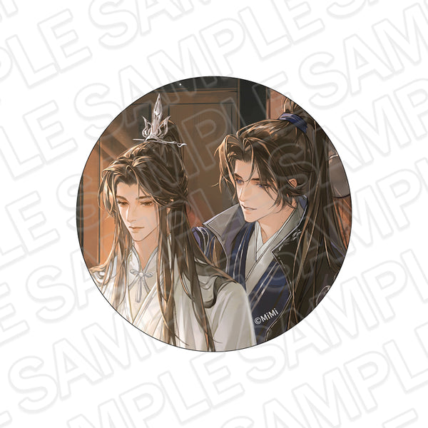 "Er Ha and His White Cat Master" Decal Badge C: Mo Ran Birthday Commemorative Ver.
