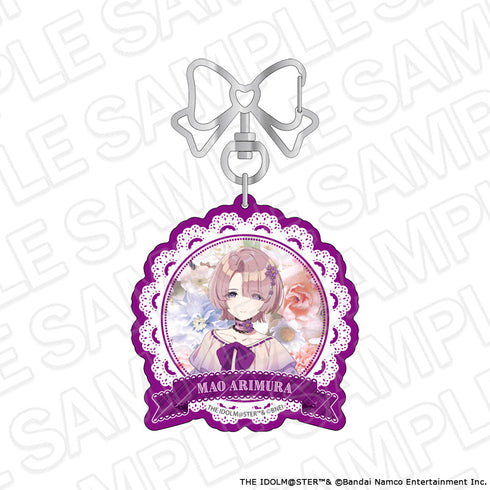 『学園アイドルマスター』アクリルキーホルダー 有村麻央 floral dress ver.