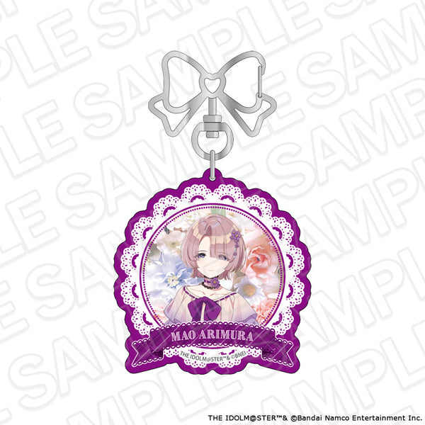 『学園アイドルマスター』アクリルキーホルダー 有村麻央 floral dress ver.