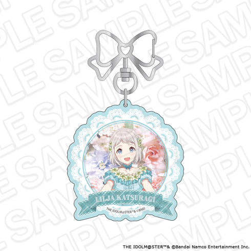 『学園アイドルマスター』アクリルキーホルダー 葛城リーリヤ floral dress ver.