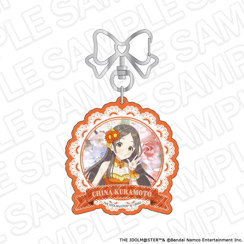 『学園アイドルマスター』アクリルキーホルダー 倉本千奈 floral dress ver.