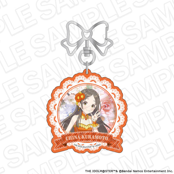『学園アイドルマスター』アクリルキーホルダー 倉本千奈 floral dress ver.