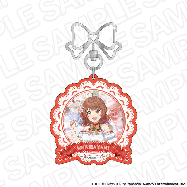 『学園アイドルマスター』アクリルキーホルダー 花海佑芽 floral dress ver.