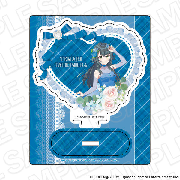 『学園アイドルマスター』アクリルスタンド 月村手毬 floral dress ver.