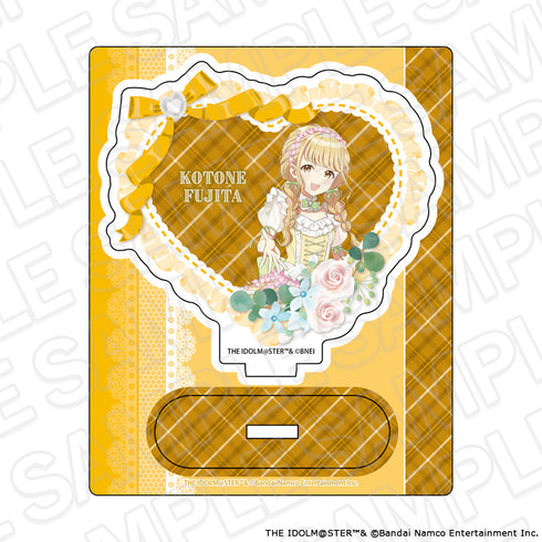 『学園アイドルマスター』アクリルスタンド 藤田ことね floral dress ver.