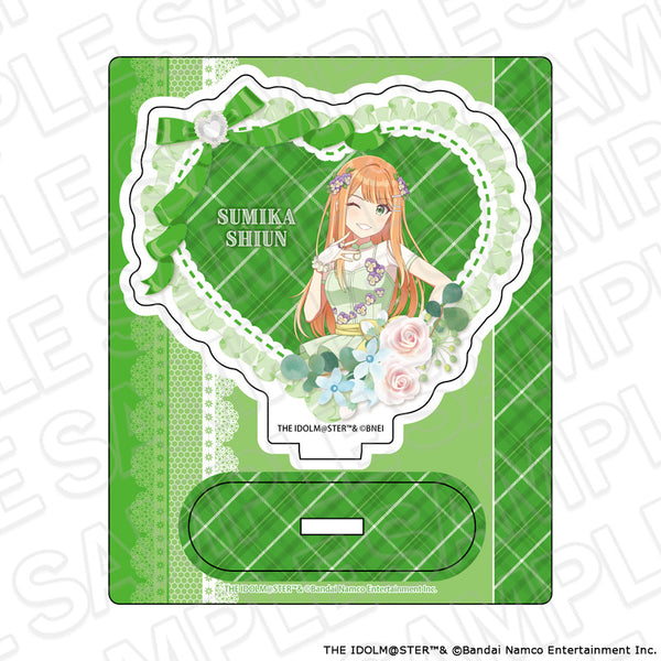『学園アイドルマスター』アクリルスタンド 紫雲清夏 floral dress ver.