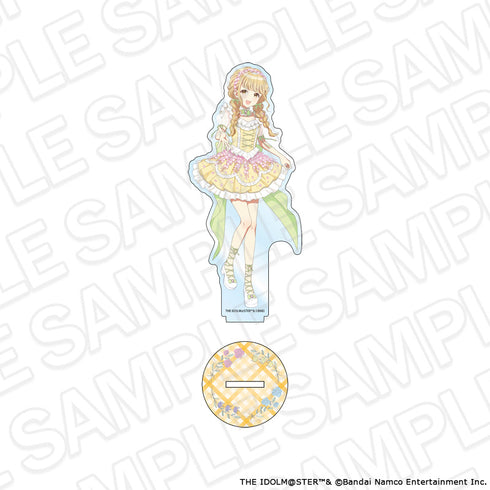 『学園アイドルマスター』アクリルフィギュア 藤田ことね floral dress ver.