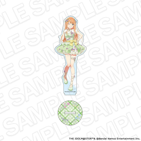『学園アイドルマスター』アクリルフィギュア 紫雲清夏 floral dress ver.