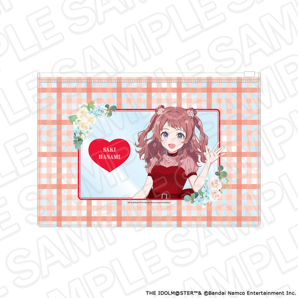 『学園アイドルマスター』クリアポーチ 花海咲季 floral dress ver.