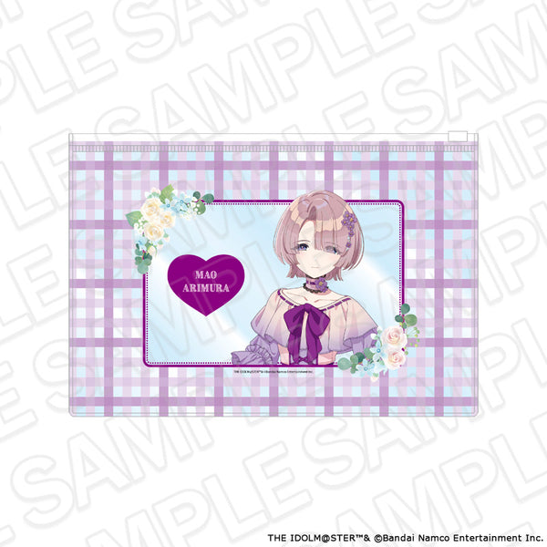 『学園アイドルマスター』クリアポーチ 有村麻央 floral dress ver.