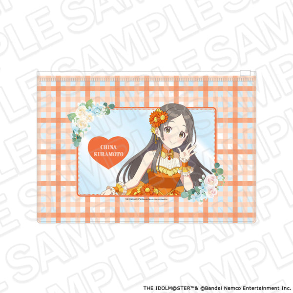 『学園アイドルマスター』クリアポーチ 倉本千奈 floral dress ver.