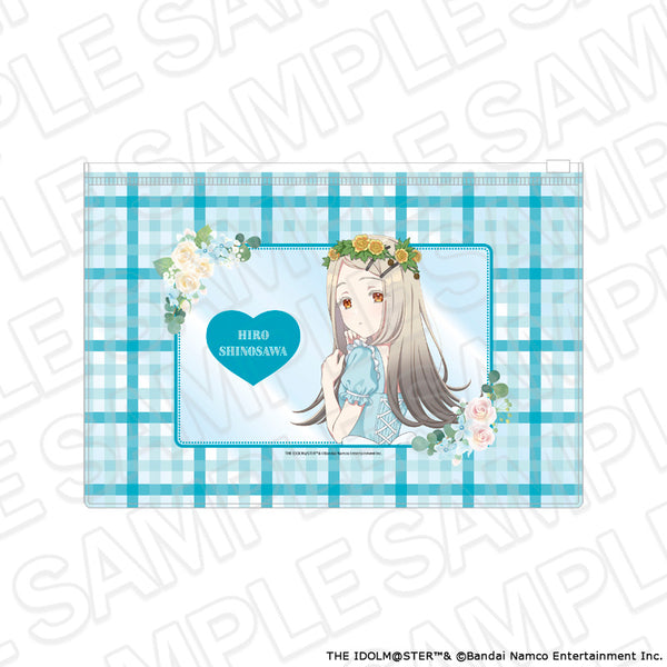 『学園アイドルマスター』クリアポーチ 篠澤 広 floral dress ver.