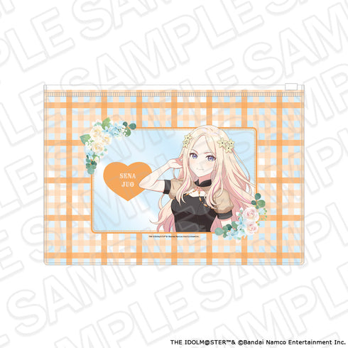 『学園アイドルマスター』クリアポーチ 十王星南 floral dress ver.