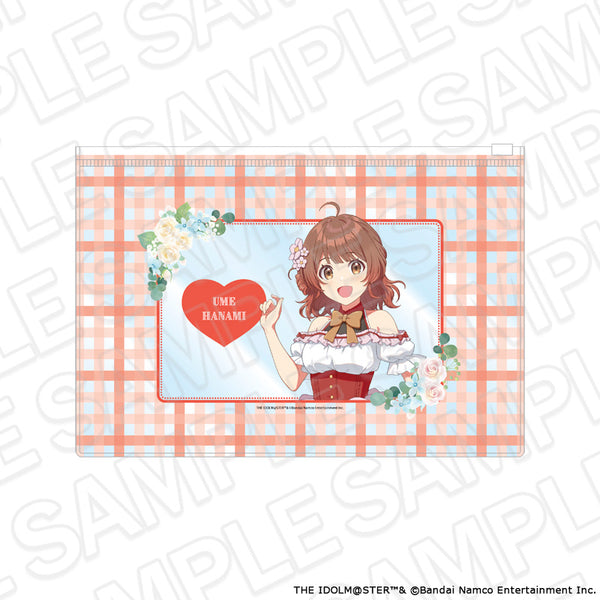 『学園アイドルマスター』クリアポーチ 花海佑芽 floral dress ver.