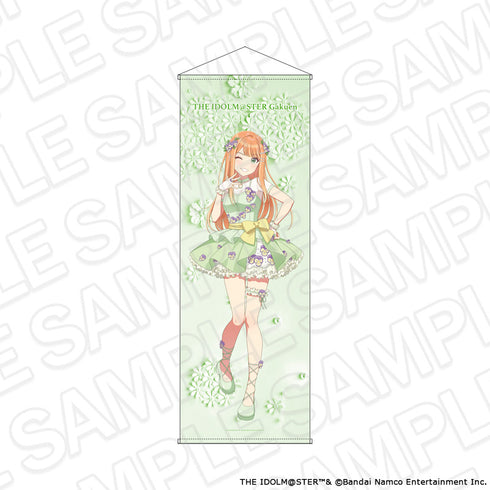 『学園アイドルマスター』特大タペストリー 紫雲清夏 floral dress ver.