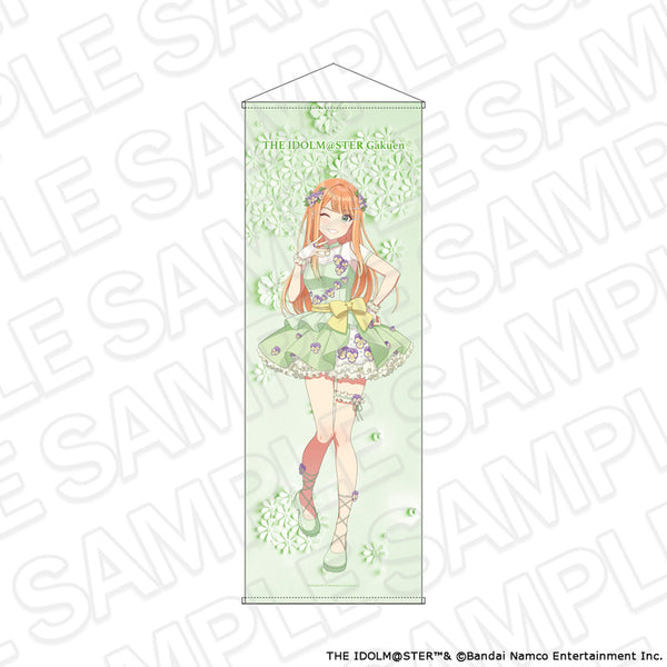 『学園アイドルマスター』特大タペストリー 紫雲清夏 floral dress ver.