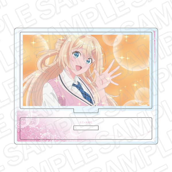 "I Became Friends with the Second Cutest Girl in Class" Scene Acrylic Stand: Yū Amami