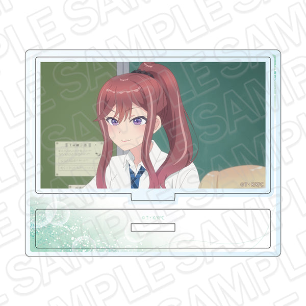 "I Became Friends with the Second Cutest Girl in My Class" Scene Acrylic Stand: Shina Nitta