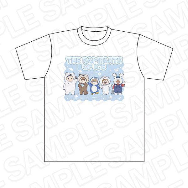 『氷の城壁』Tシャツ ミニキャラ 水族館 ver. M