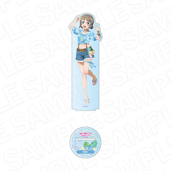 『ラブライブ!サンシャイン!!』デカアクリルスタンド 渡辺 曜 アロハ衣装 ver.