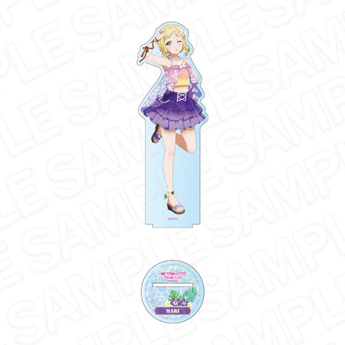 『ラブライブ!サンシャイン!!』デカアクリルスタンド 小原鞠莉 アロハ衣装 ver.