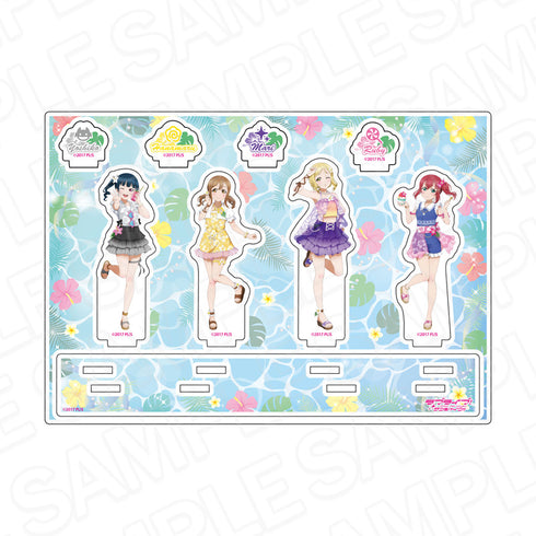 『ラブライブ!サンシャイン!!』アクリルジオラマ B アロハ衣装 ver.