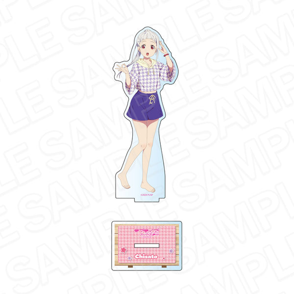 『ラブライブ!スーパースター!!』アクリルフィギュア 嵐 千砂都 サウナ ver.