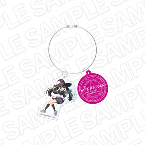 『アイドルマスター シンデレラガールズ』ワイヤーキーホルダー 的場梨沙 サイバーウィッチ ver.