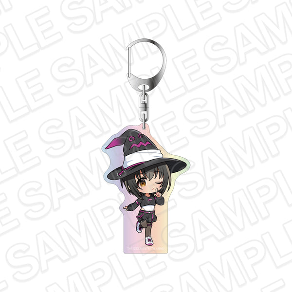 『アイドルマスター シンデレラガールズ』オーロラアクリルキーホルダー 小日向美穂 サイバーウィッチ ミニキャラ ver.